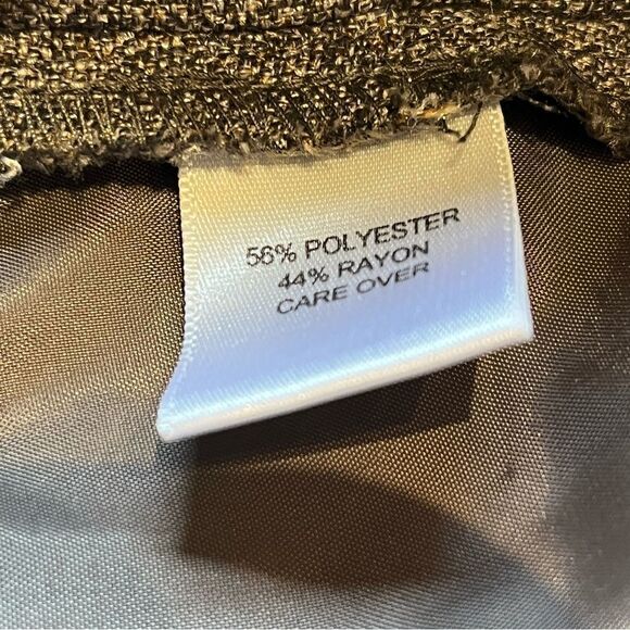 Relativity Trousers NWT Size 10 Brown Mink zip and button closure 4 pockets - Picture 8 of 9